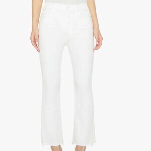 MOTHER Petites The Lil Hustler Ankle Fray